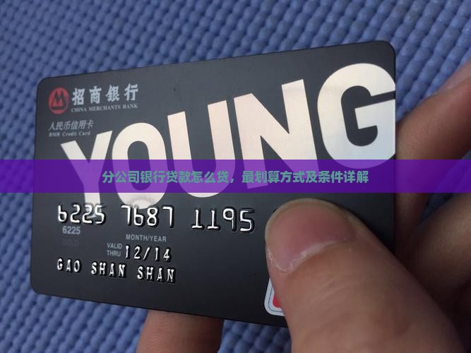 分公司银行贷款怎么贷 分公司银行贷款怎么贷