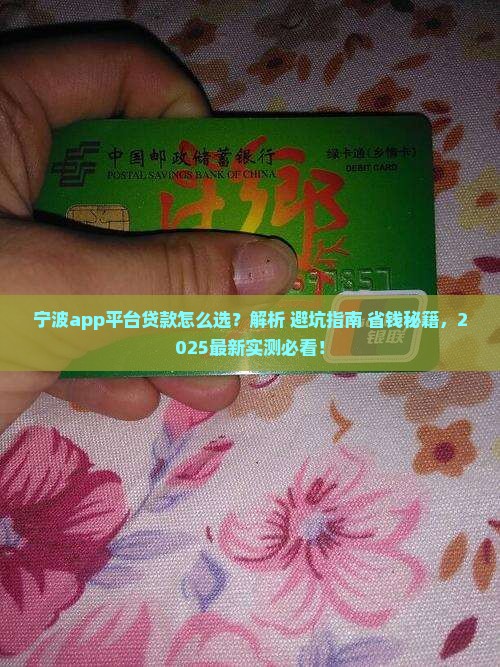 宁波app平台贷款