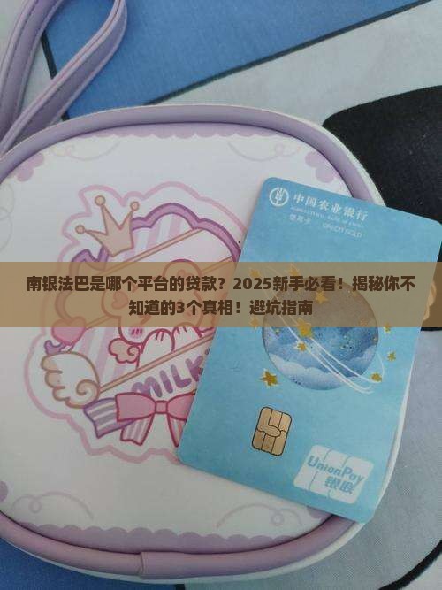 南银法巴是哪个平台的贷款