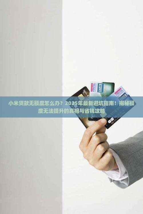 小米贷款无额度怎么办