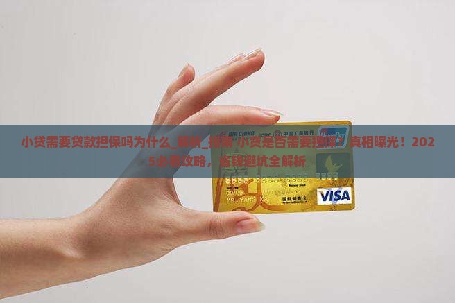 小贷需要贷款担保吗为什么