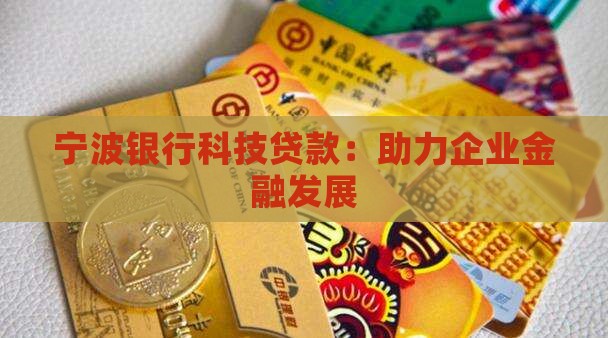 宁波银行科技贷款融资