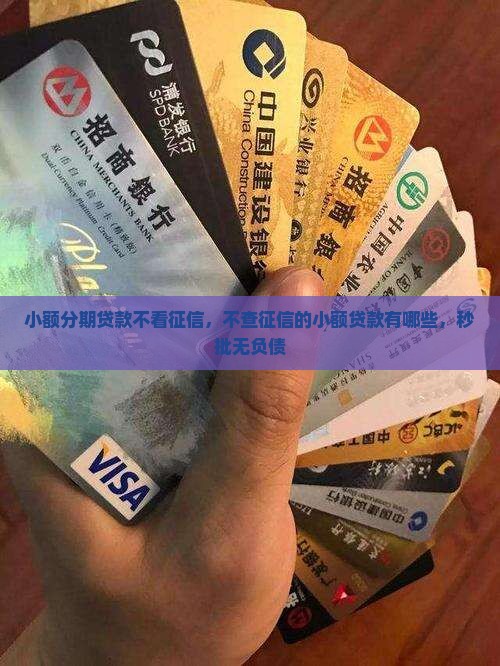 小额分期贷款不看征信
