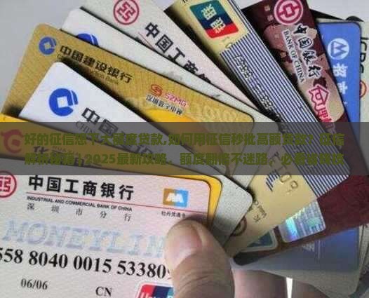 好的征信想下大额度贷款