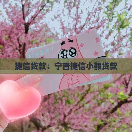 宁晋捷信小额贷款