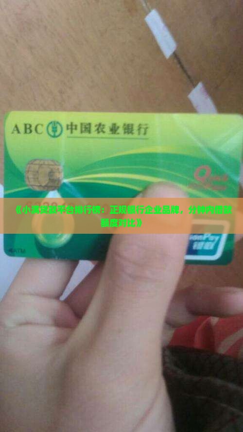 哪家的贷款平台好