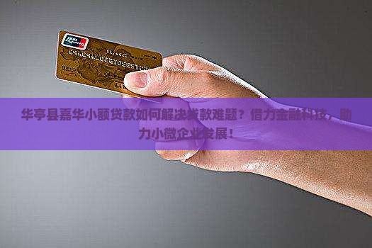 华亭县嘉华小额贷款