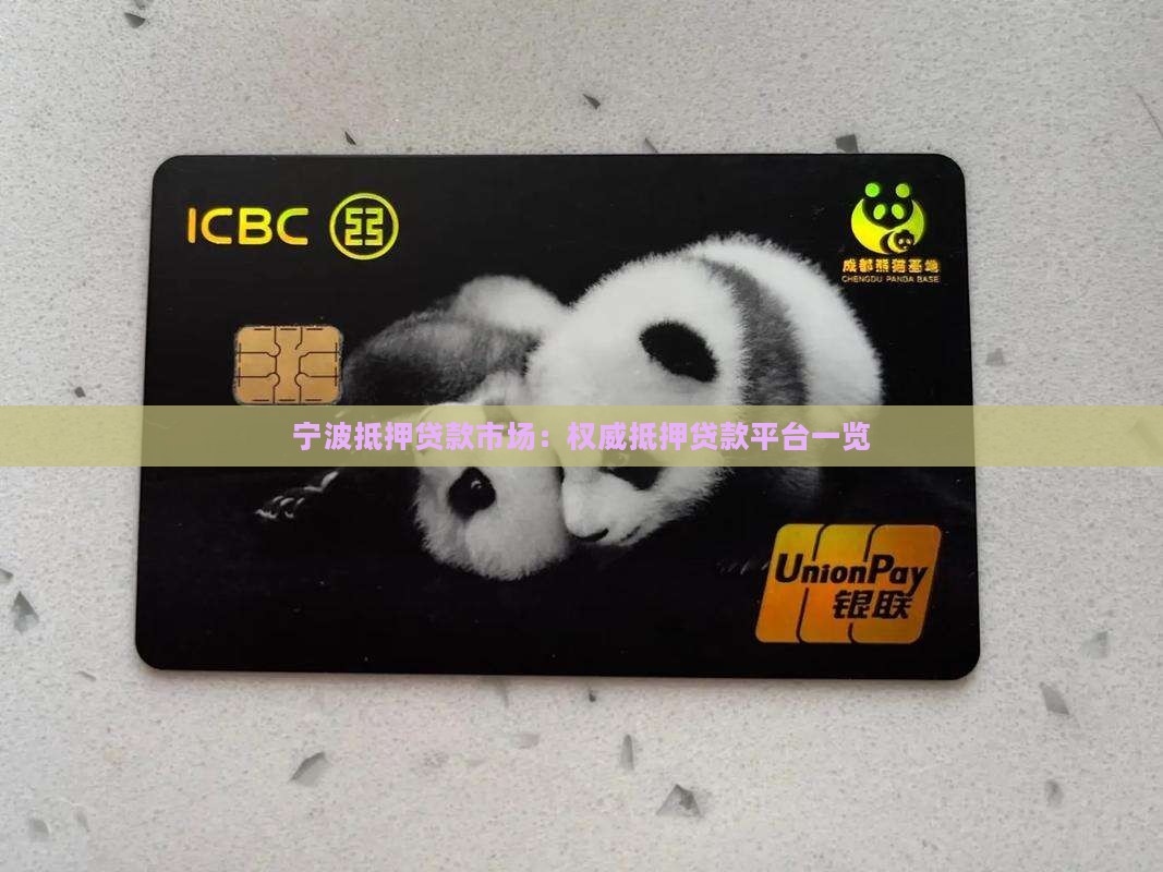 宁波抵押贷款平台有哪些