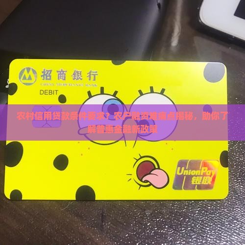 农村信用贷款条件要求