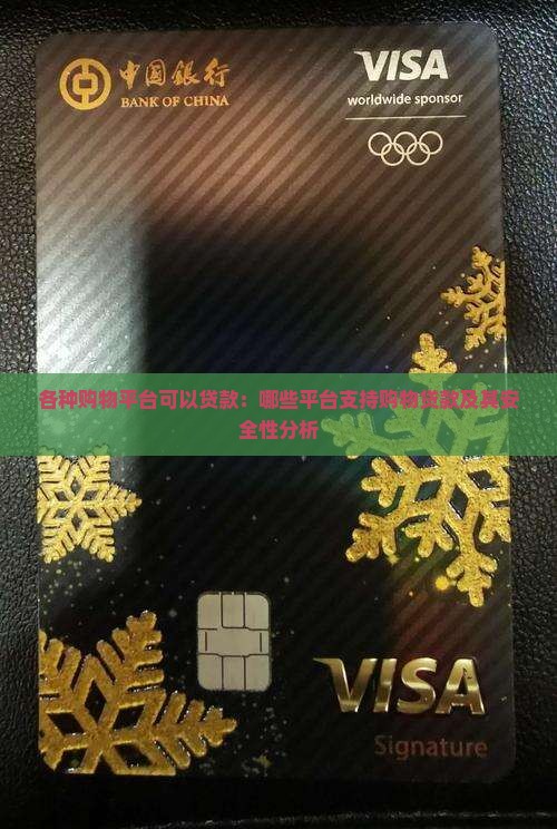 各种购物平台可以贷款