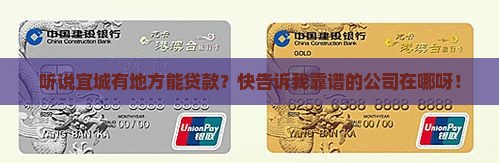 宜城哪里可以贷款的公司