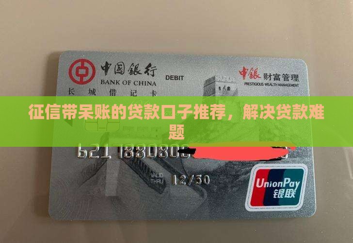 征信有呆账哪里能贷款