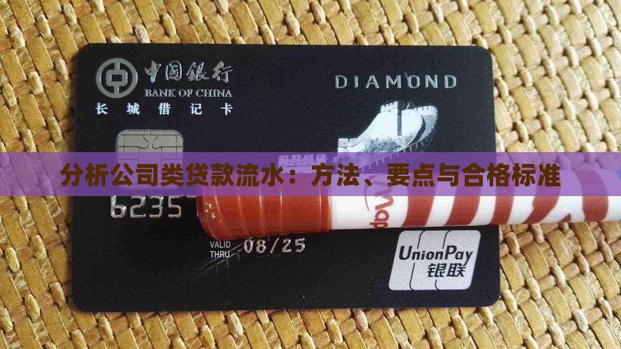 分析公司类贷款流水