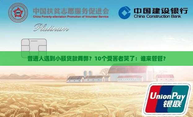 小额贷款舞弊
