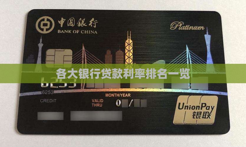 各网上银行贷款利率排名