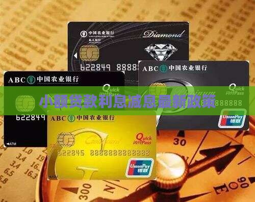 小额贷款减息最新政策