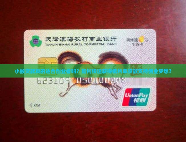 小额贷款适合创业者吗