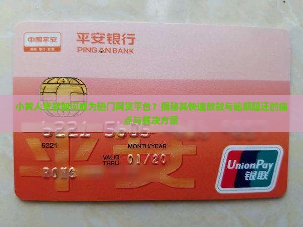 小黄人贷款是什么平台