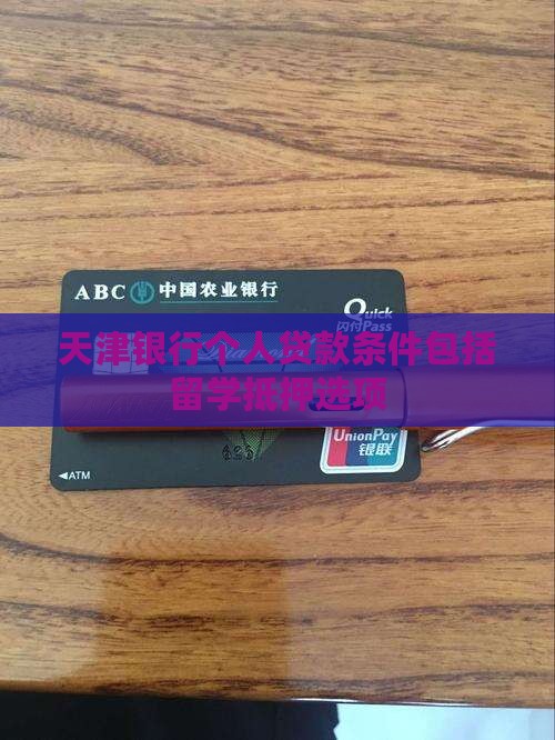 天津银行助贷贷款条件