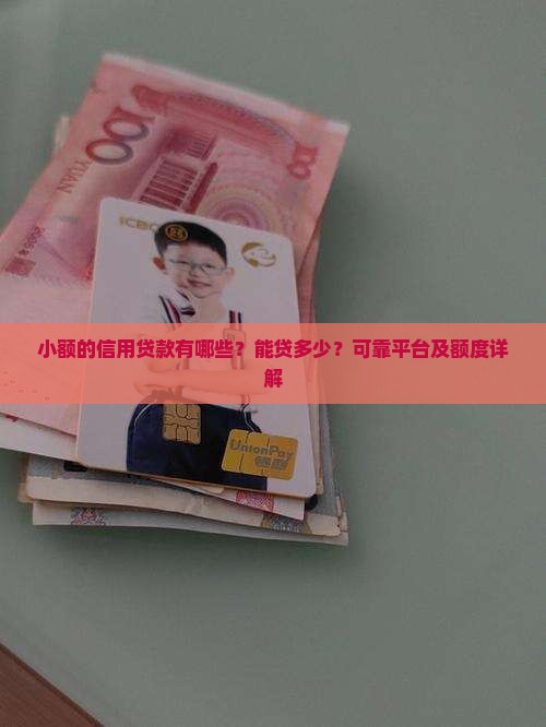 小额的信用贷款