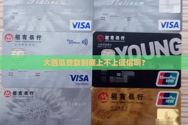 大西瓜贷款上征信吗