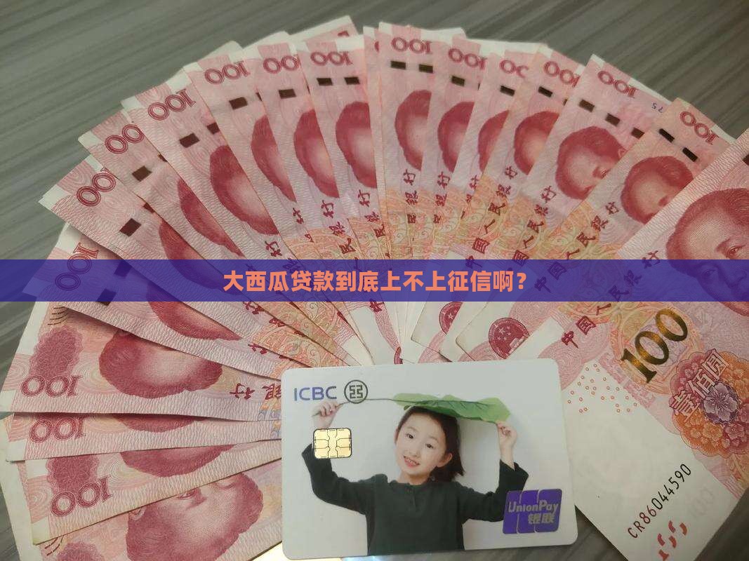 大西瓜贷款上征信吗