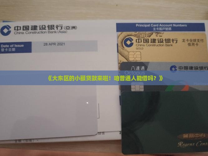 大东区个人小额贷款政策