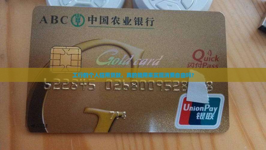 工行个人信用贷款消费贷