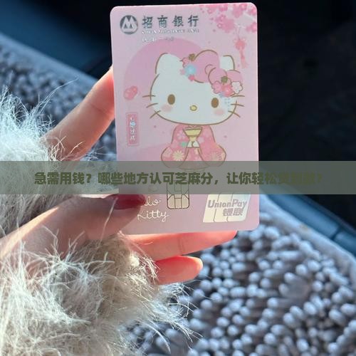 哪里用芝麻分可以贷款