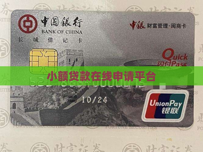 小额贷款在线申请的平台