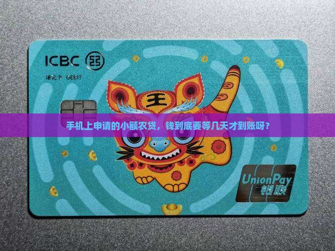 小额农贷手机操作贷款多久到账