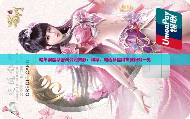 哈尔滨信息咨询公司贷款