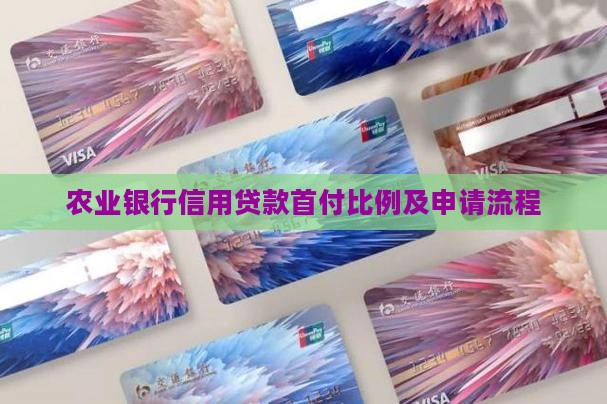 农行信用贷款首付多少