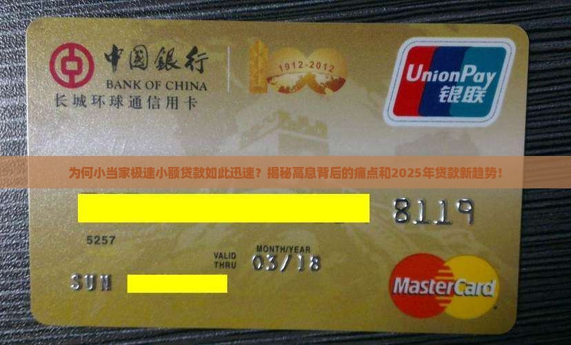 小当家极速小额贷款