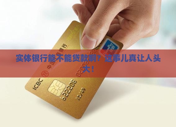 实体银行可以贷款吗