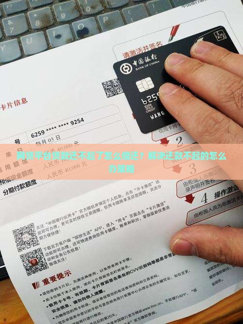 平台贷款还款不起怎么办
