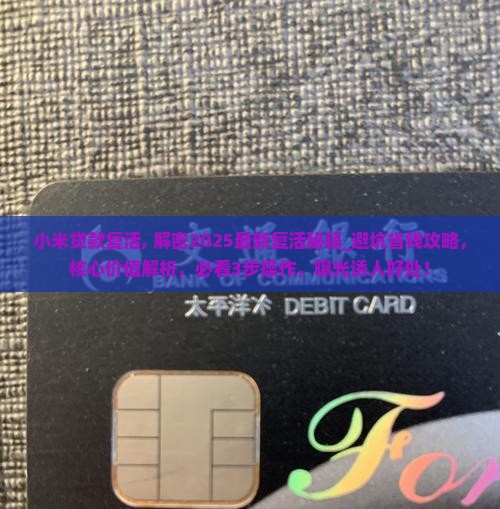 小米贷款复活