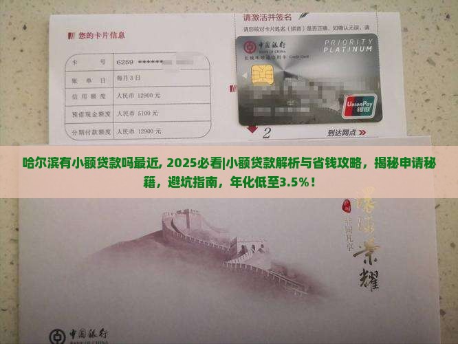哈尔滨有小额贷款吗最近