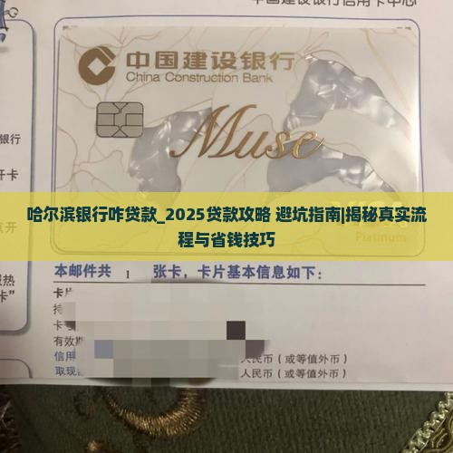 哈尔滨银行咋贷款