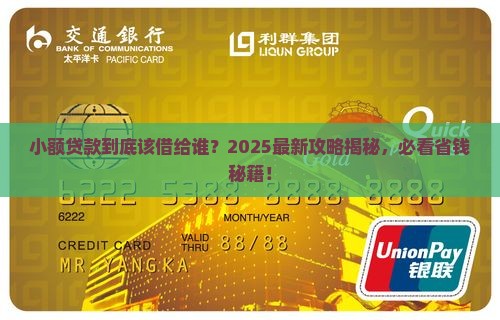小额贷款贷给什么人好