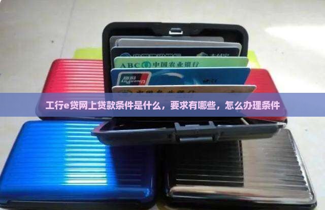 工行e贷网上贷款条件