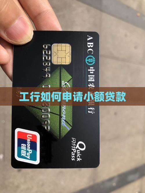 工行如何申请小额贷款