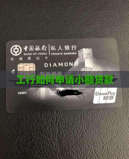 工行如何申请小额贷款