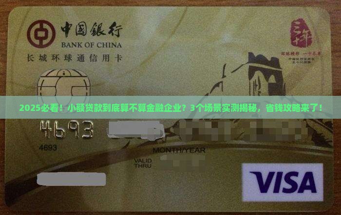 小额贷款属于金融企业