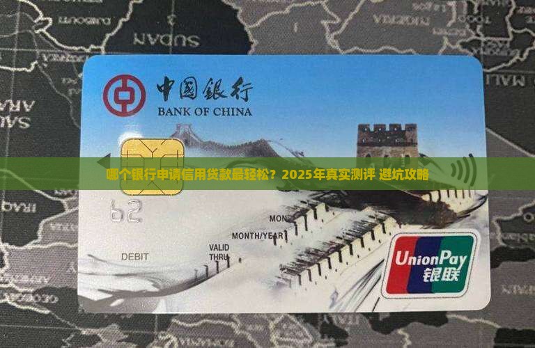 哪个银行申请信用贷款