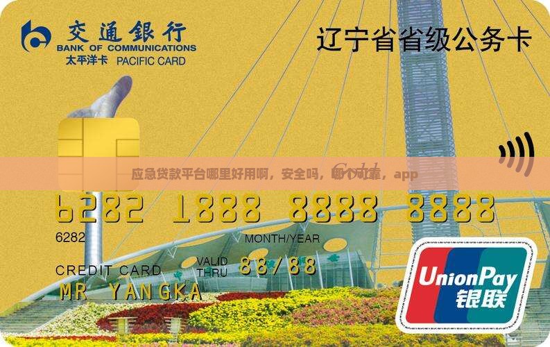 应急贷款平台哪里好用啊