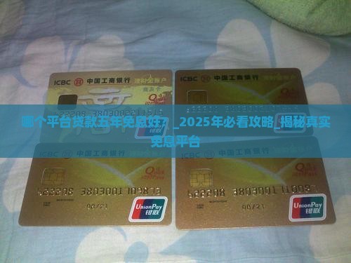 哪个平台贷款五年免息好