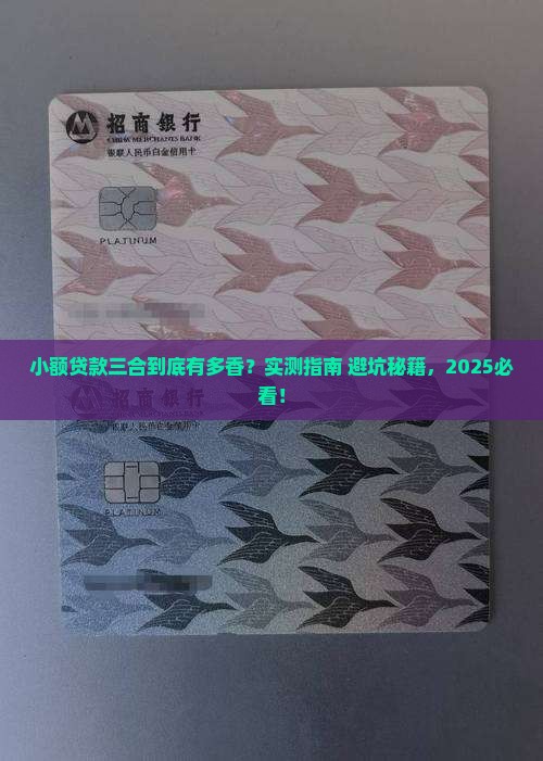 小额贷款一是三合