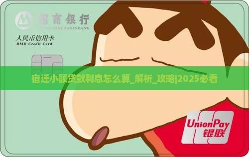 宿迁小额贷款利息怎么算