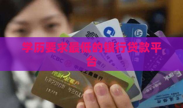 学历最低的贷款平台